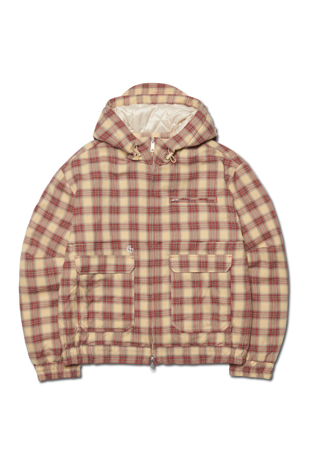 CHECK HOODED JACKET (체크 후디드 자켓) - BURGUNDY는 캐주얼 스타일의 남성용 후드 자켓입니다. 가을, 겨울에 적합하며, 버건디 컬러의 체크 패턴으로 클래식하면서도 미니멀한 무드를 연출합니다. 두꺼운 두께감과 긴 소매 기장, 레귤러 핏으로 제작되었으며, YKK 2WAY 지퍼와 3M 씬슐레이트 충전재를 사용하여 보온성을 높였습니다. 안감은 폴리에스터 100%로 마감되었으며, 겨울 데일리룩, 산책룩, 여행룩 등 다양한 TPO에 활용하기 좋습니다.
