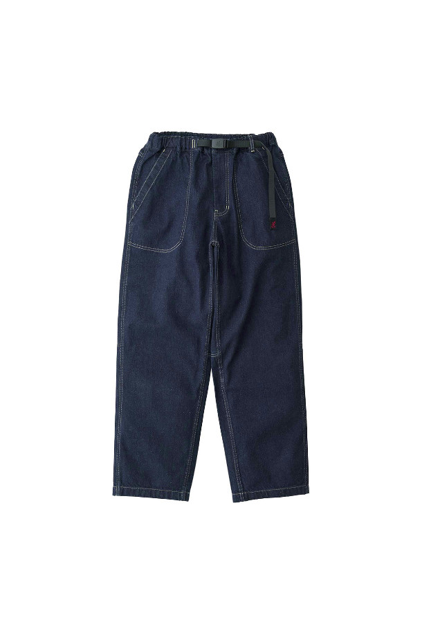 [그라미치] 그라미치 재패니즈 슬럽 데님 팬츠는 12oz 헤비웨이트 데님 소재로 제작되어 뻣뻣하지만 튼튼한 촉감을 자랑합니다. 남성용 릴랙스핏 데님 팬츠로, 캐주얼, 미니멀, 워크웨어 스타일을 연출하기 좋습니다. 인디고 컬러의 무지 디자인으로, 봄, 가을에 활용하기 좋으며, 일상 및 아웃도어 활동에 적합합니다. 다이아몬드 형태 크로치 무쌈, 통합 벨트, 앞/뒷주머니, 내구성 강화 등의 특징을 갖춰 편안함과 활동성을 높였습니다. 동네 마실룩, 캠핑룩, 가을 나들이룩 등 다양한 TPO에 활용할 수 있습니다.
