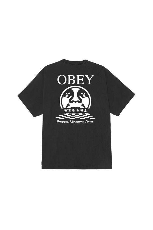 OBEY PRECISION (오베이 프리시전) - PIGMENT DUSTY BLACK 티셔츠는 남녀 공용으로 착용 가능한 반소매 티셔츠입니다. 부드러운 면 소재로 제작되어 편안한 촉감을 제공하며, 봄, 여름, 가을 계절에 데일리하게 활용하기 좋습니다. 레귤러 핏에 라운드넥 디자인으로, 스트릿 및 캐주얼 스타일을 연출하기 용이합니다. 피그먼트 워싱 처리된 블랙 컬러 바탕에 로고/프린트 무늬가 특징이며, 산책룩이나 캠핑룩으로도 활용하기 좋습니다.
