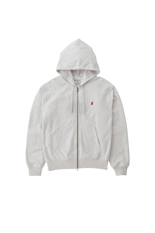 [그라미치] GRAMICCI ONE POINT ZIP HOODED SWEATSHIRT (그라미치 원 포인트 집업 후디드 스웻셔츠) - HEATHER ASH는 부드러운 면 소재로 제작되어 편안한 착용감을 선사합니다. 캥거루 포켓과 립 디테일, 드로우스트링 후드가 특징이며, 캐주얼 및 스포티한 스타일을 연출하기 좋습니다. 톤 다운된 헤더 애쉬 컬러로 어떤 옷에도 쉽게 매치할 수 있으며, 봄, 가을, 겨울철 캠핑룩과 데일리룩에 활용하기 좋습니다. 레귤러 핏과 두꺼운 두께감으로 보온성을 높였으며, 집업 형태로 편안하게 착용할 수 있습니다. 그라미치 로고가 원 포인트로 디자인되어 심플하면서도 멋스러운 포인트를 더합니다.
