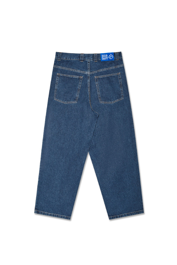 빅보이 팬츠 (Dark Blue)는 남성용 데님 팬츠입니다. 다크 블루 컬러의 무지 디자인으로, 봄, 가을에 착용하기 좋은 두꺼운 두께감의 긴 기장 와이드 핏입니다. 뻣뻣한 촉감의 루즈핏으로, 캐주얼, 미니멀, 클래식 스타일을 연출하기 좋습니다. 일상복으로 편안하게 즐겨 입을 수 있습니다.
