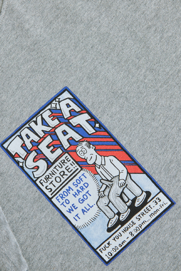 "Take A Seat" 로고가 돋보이는 "Tee | 테이크 어 시트" 티셔츠, 헤더 그레이 컬러입니다. 면 소재로 제작되어 부드러운 촉감을 선사하며, 얇은 두께감으로 봄, 여름철 편안하게 착용하기 좋습니다. 라운드넥과 반소매 디자인으로 베이직하면서도 캐주얼한 스타일을 연출하며, 레귤러핏으로 제작되어 편안한 착용감을 제공합니다. 산책룩, 캐주얼, 미니멀 스타일을 즐겨 입는 분들께 추천합니다.
