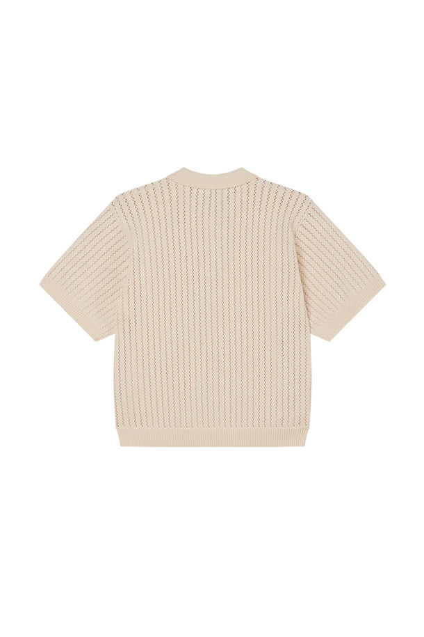 OBEY - 가디건 - [오베이] DEZ SWEATER SHIRT 데즈 스웨트 셔츠 - UNBLEACHED