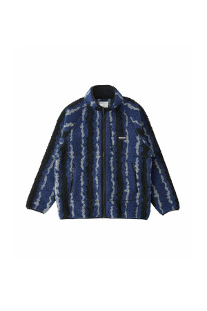 [그라미치] GRAMICCI RIPPLE SHERPA JACKET NAVY RIPPLE 그라미치 리플 셰르파 자켓  - NAVY RIPPLE