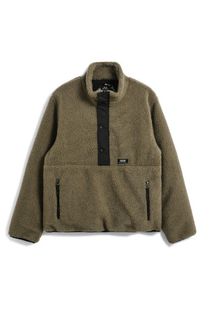 [타이온] NON DOWN PULL OVER BOAHI NECK JACKET 논 다운 풀오버 보아 하이 넥 재킷 - D.BEIGE