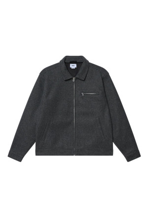 OBEY LENOX ZIP JACKET 오베이 레녹스 집 자켓  - DARK GREY MELANGE