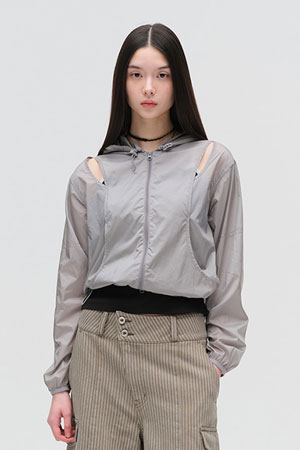 [MMW] LIGHT WEIGHT JACKET - CHARCOAL 