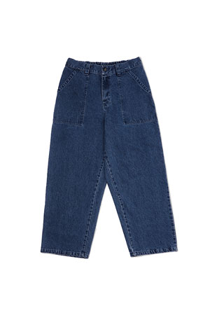 [포에틱] Painter Pants 페인터 팬츠 - Classic Denim Wash