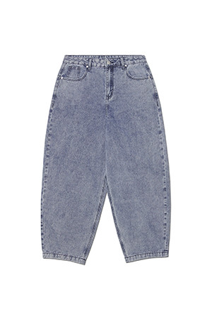 [노매뉴얼] RAW VISION DENIM PANTS 로우 비전 데님 팬츠 - WHITE BLUE