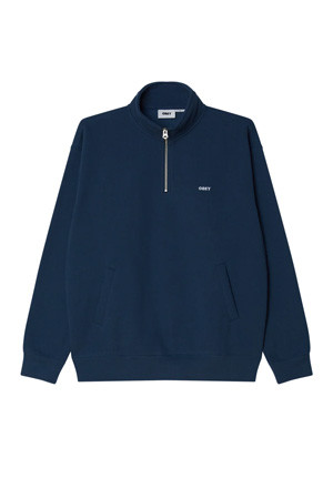 [오베이] ESTABLISHED WORKS BOLD MOCKNECK 이스타블리쉬드 워크스 볼드 모크넥 - DARK DENIM