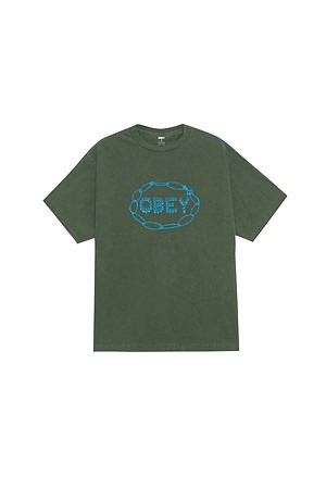 [오베이] OBEY GAZE 게이즈 반팔  티셔츠 - PIGMENT BRONZE GREEN