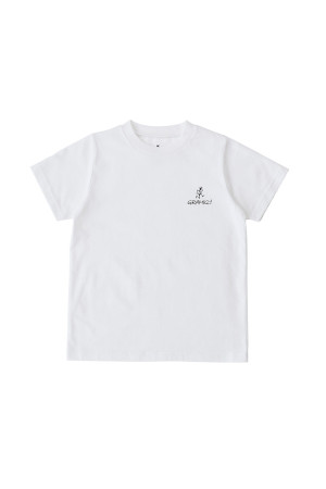 [그라미치] GRAMICCI KIDS ONE POINT LOGO TEE WHITE 키즈 원 포인트 로고 티  - WHITE