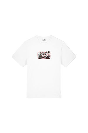 [포에틱] Horses T-shirt 홀스 티셔츠 - White