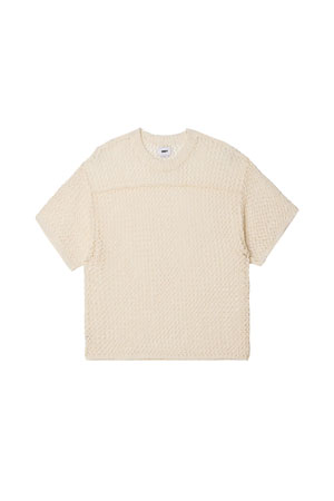 [오베이] LARRY FOOTBALL SWEATER 래리 풋볼 스웨터 - NATURAL