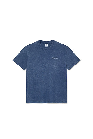 [폴라스케이트] Acid Tee | Surf Logo 애시드 서핑 로고 티셔츠 - Dark Blue