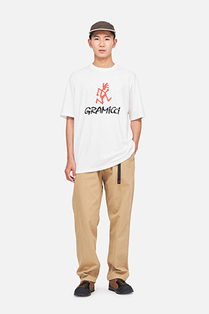 [그라미치] GRAMICCI GRAMICCI LOGO TEE 그라미치 로고 티 - WHITE