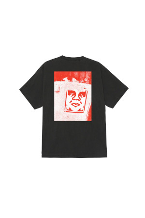 OBEY ICON PHOTO 오베이 아이콘 포토  - PIGMENT DUSTY BLACK