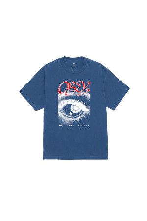 OBEY MIDNITE CRISIS 오베이 미드나이트 크라이시스  - PIGMENT DARK DENIM