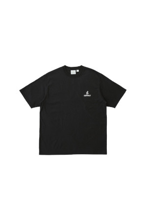 [그라미치] GRAMICCI ONE POINT LOGO TEE BLACK 그라미치 원 포인트 로고 티  - BLACK