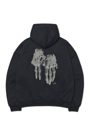 ROBOTIC HAND NM HOODIE 로보틱 핸드 NM 후디  - BLACK