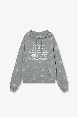 AEAE] [AEAE] WEB LOGO CROP HOOD ZIP UP 웹 로고 크롭 후드집업