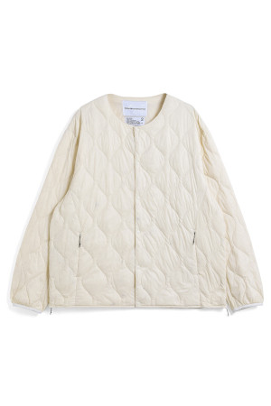 LIGHT DOWN JACKET [타이온 X W.M] 라이트 다운 자켓  - OFF WHITE