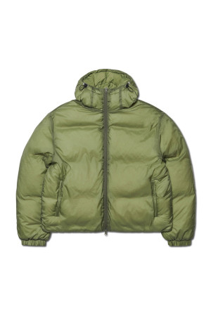 SHEER DOWN JACKET 시어 다운 자켓  - KHAKI