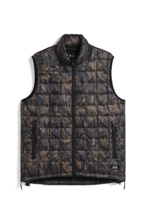 [타이온] MOUNTAIN HI-NECK W-ZIP LIGHT DOWN VEST 마운틴 하이 넥 더블 지퍼 라이트 다운 베스트 - BRUSHED MEADOWS