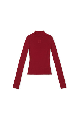 [MMW] ESSENTIAL TURTLENECK KNIT - RED