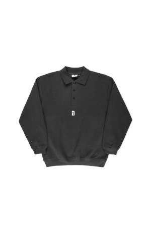 Heavy Polo Sweat 헤비 폴로 스웻  - Black