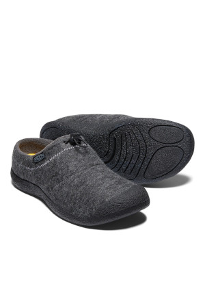 HOWSER III SLIDE 하우저 III 슬라이드  - CHARCOAL GREY FELT/BLACK
