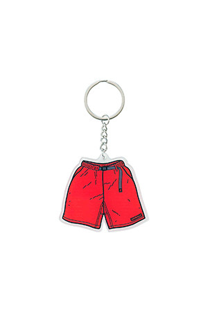 [그라미치] GRAMICCI G-SHORT KEY RING 쇼트 키링 - RED