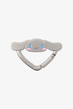CINNAMOROLL CARABINER - SILVER