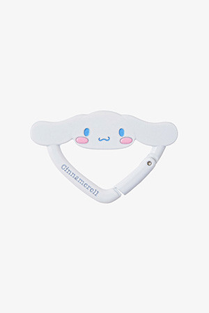 CINNAMOROLL CARABINER - WHITE
