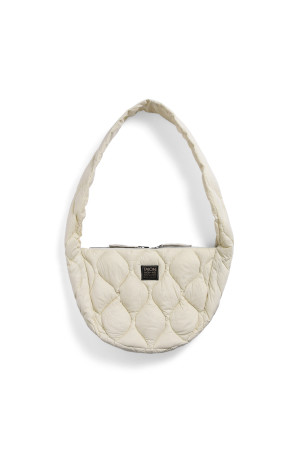 [타이온] MILITARY BANANA SHOULDER DOWN BAG 밀리터리 바나나 숄더 다운 백-M - OFF WHITE
