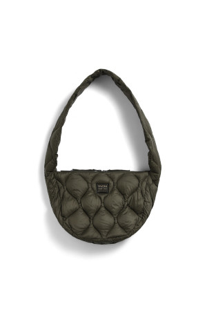 [타이온] MILITARY BANANA SHOULDER DOWN BAG 밀리터리 바나나 숄더 다운 백-M - D.OLIVE