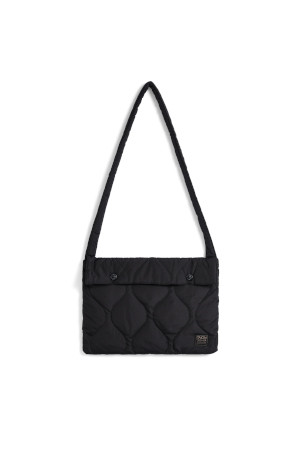 [타이온] MILITARY DOWN SACOCHE 밀리터리 다운 사코슈 - BLACK