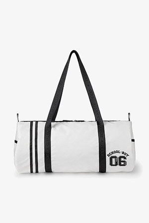 [AEAE] SCHOOL BOY DUFFLE BAG 스쿨 보이 더플백 - WHITE