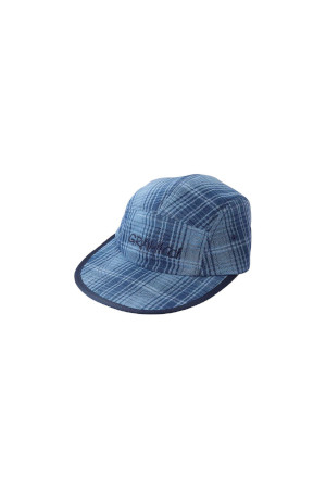 [그라미치] GRAMICCI LONG BILL CAP INDIGO CHECKERED PLAID 그라미치 롱 빌 캡  - INDIGO CHECKERED PLAID