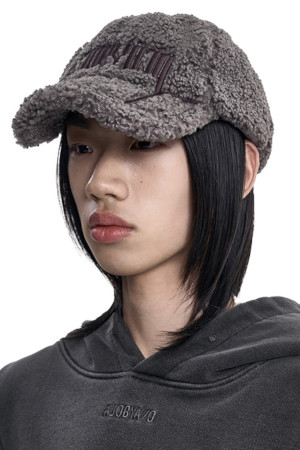 Arch Logo Fleece Cap 아치 로고 플리스 캡  - GREY