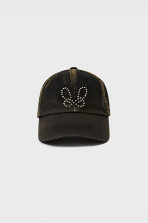 [MMW] MMW STUD BALL CAP - CHARCOAL
