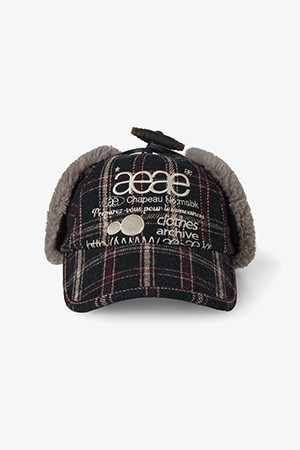 WEB LOGO TROOPER CAP - BLACK