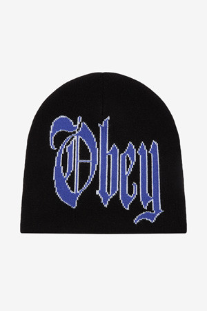 [오베이] OBEY MATIC BEANIE 오베이 매틱 비니  - BLACK
