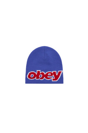 OBEY BYRON BEANIE 오베이 바이론 비니  - DAZZLING BLUE