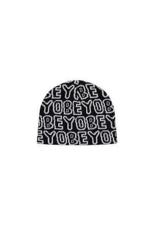 OBEY COMMON BEANIE 오베이 커먼 비니  - BLACK