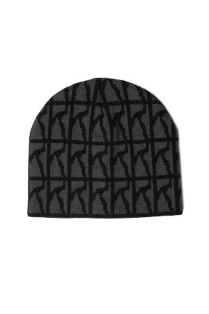 Skull Beanie 스컬 비니  - Logo Pattern