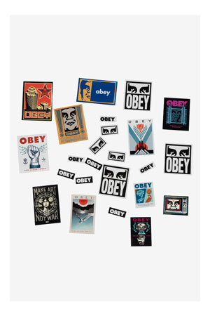 OBEY STICKER PACK 7 스티커 팩 7 - ASSORTED