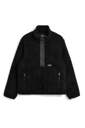 [타이온] NON DOWN PULL OVER BOAHI NECK JACKET 논 다운 풀오버 보아 하이 넥 재킷 - BLACK