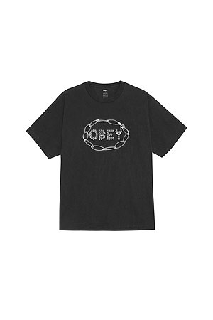 [오베이] OBEY GAZE 게이즈 반팔  티셔츠 - BLACK