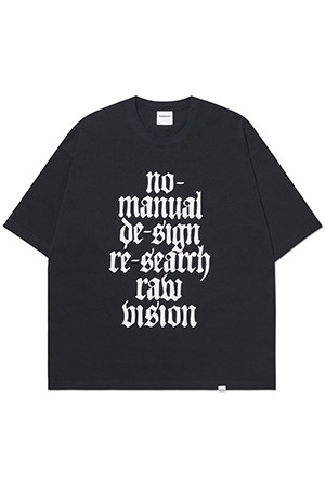 노매뉴얼] ROBOTIC HAND NM T-SHIRT 로보틱 핸드 엔엠 티셔츠